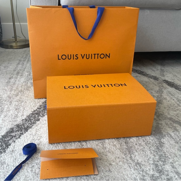 Authentic Louis Vuitton Bag, Box, and Ribbon - Picture 1 of 5